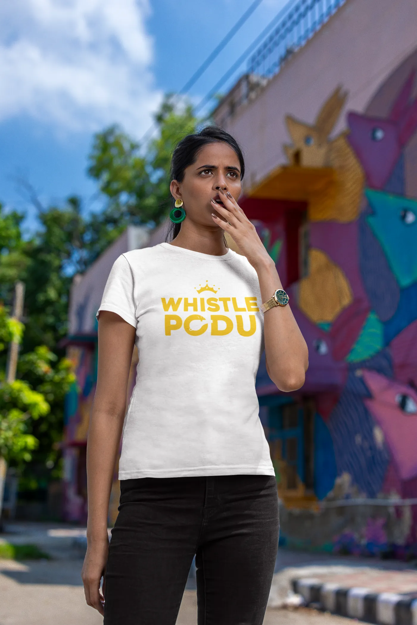 Whistle Podu CSK T-shirt