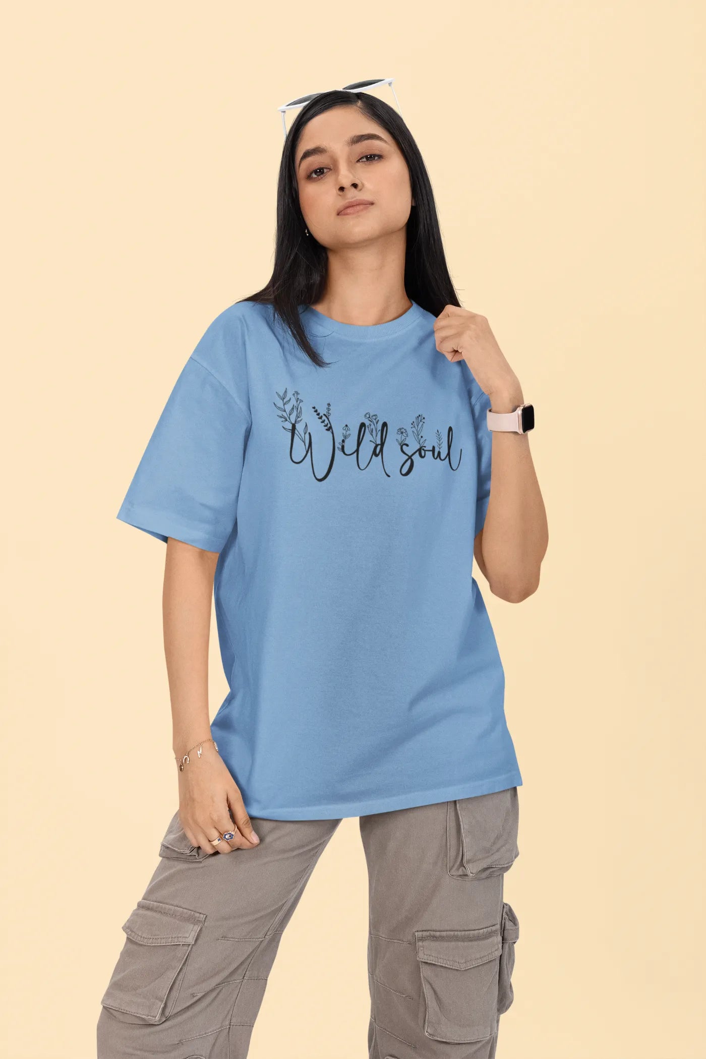 Wild soul oversized T-shirt