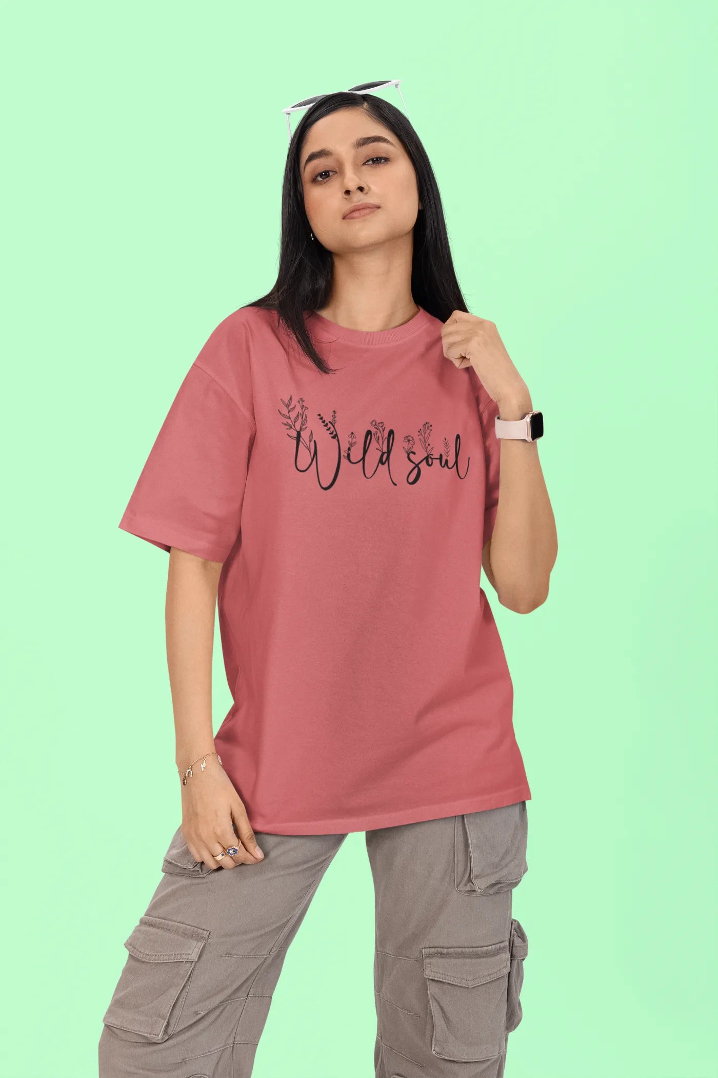 Wild soul oversized T-shirt