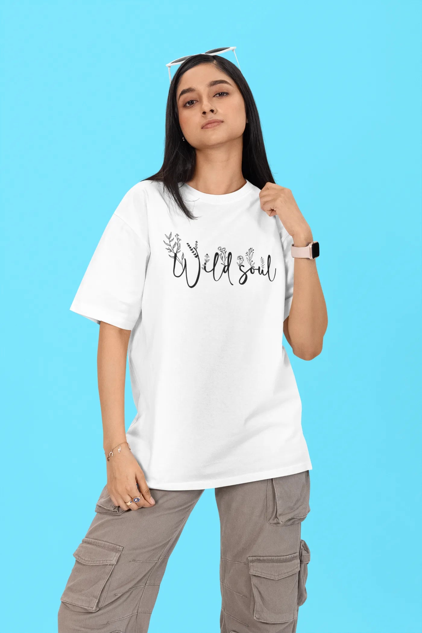 Wild soul oversized T-shirt