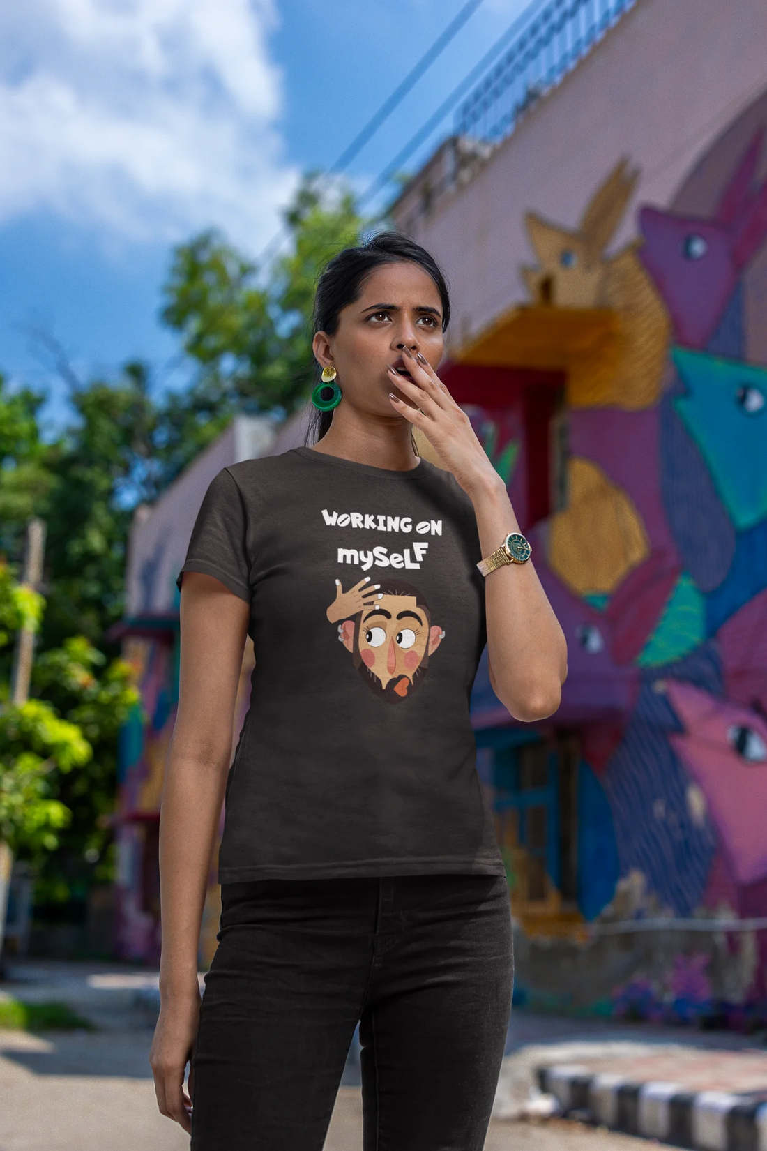 Working on myself T-Shirt