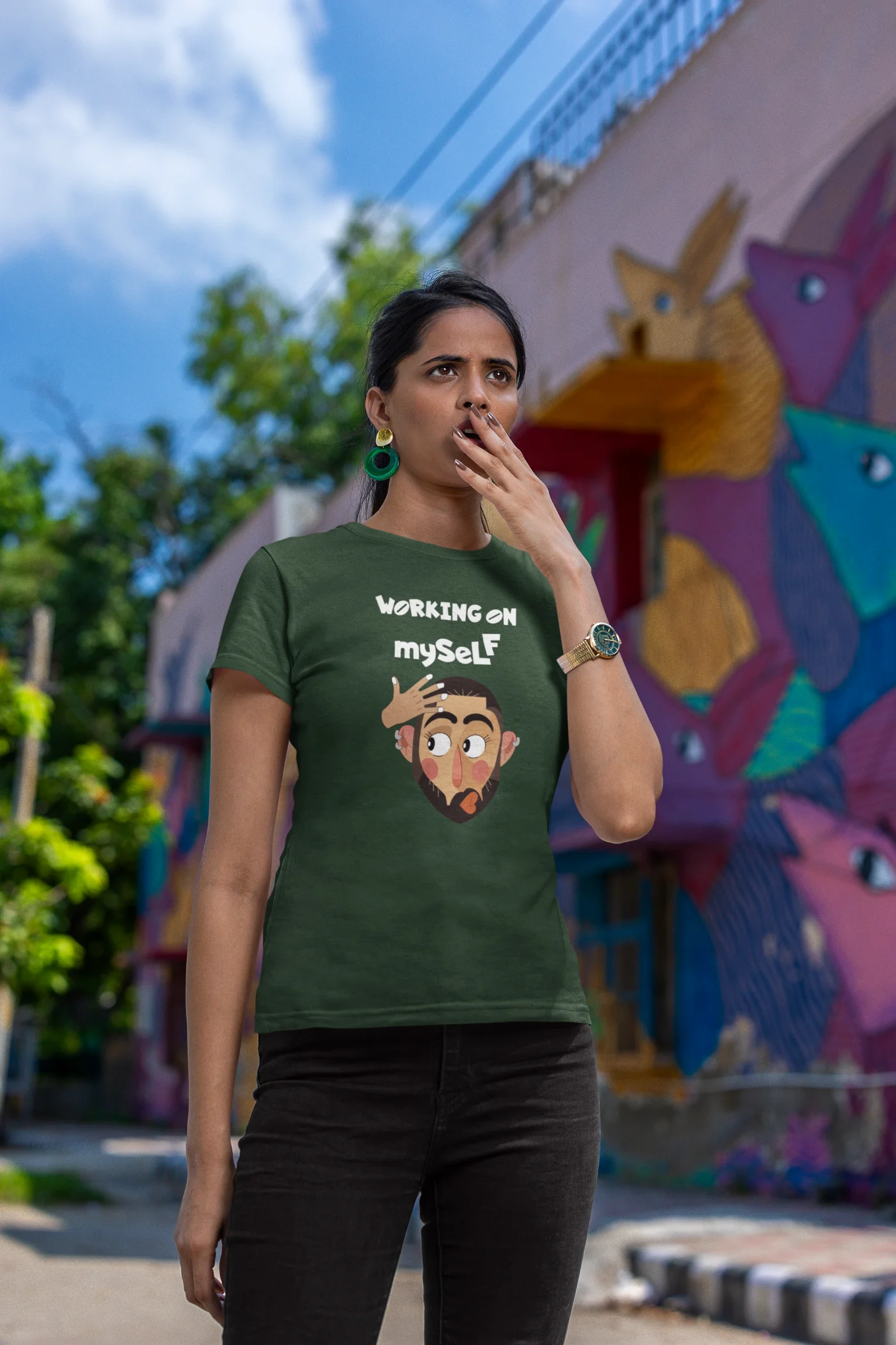 Working on myself T-Shirt
