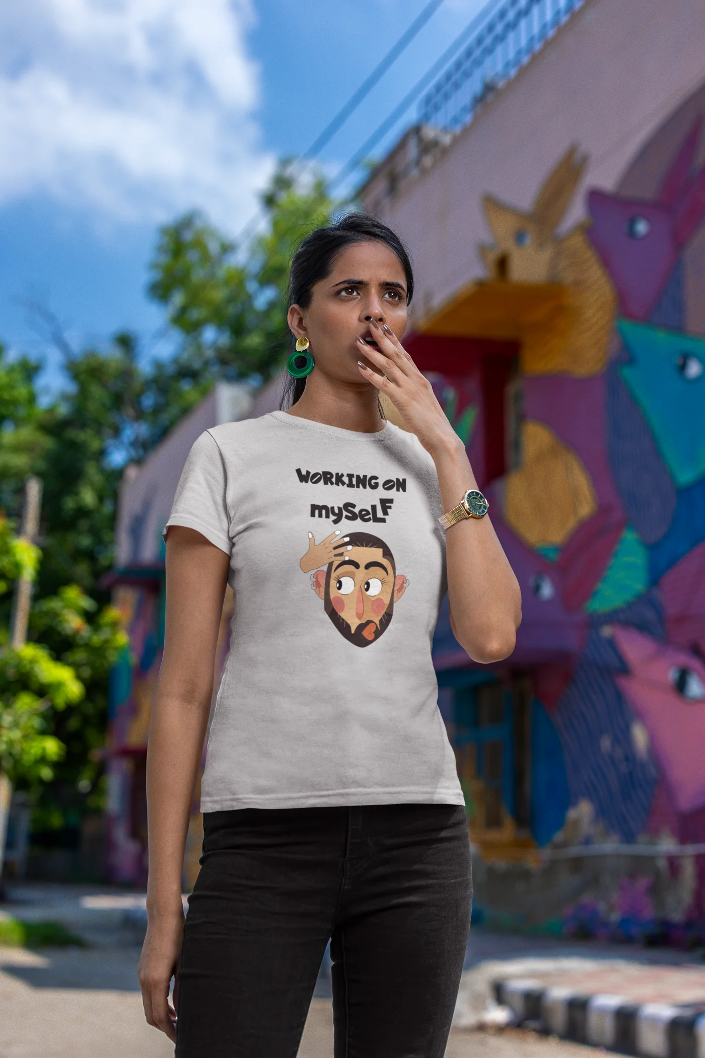 Working on myself T-Shirt