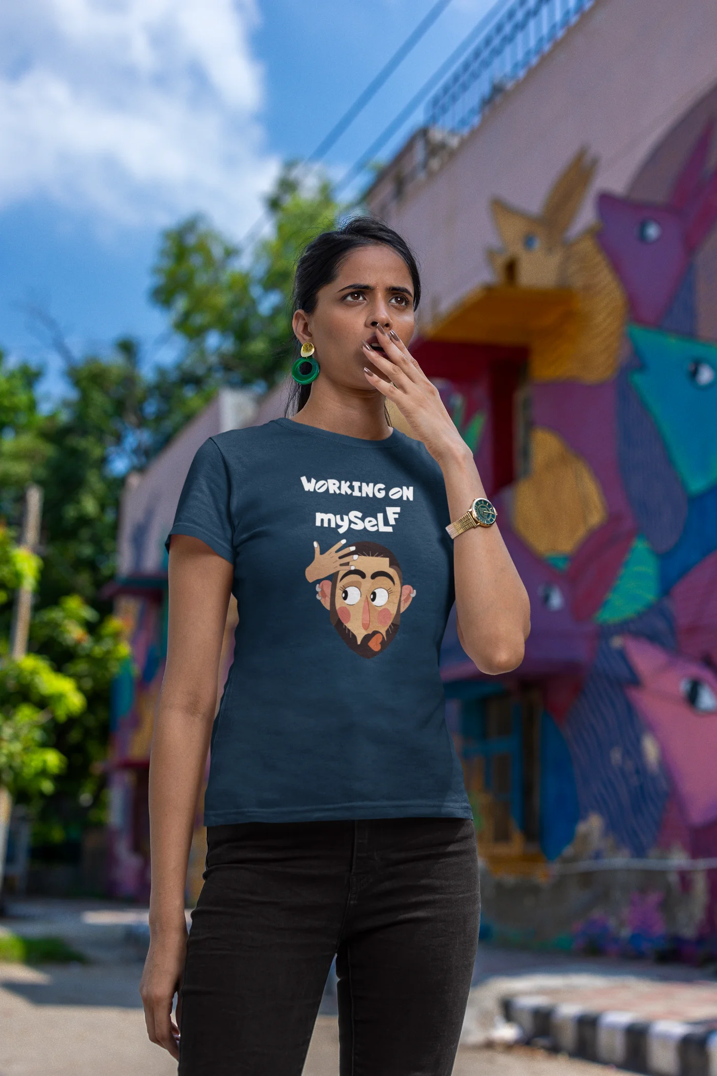 Working on myself T-Shirt