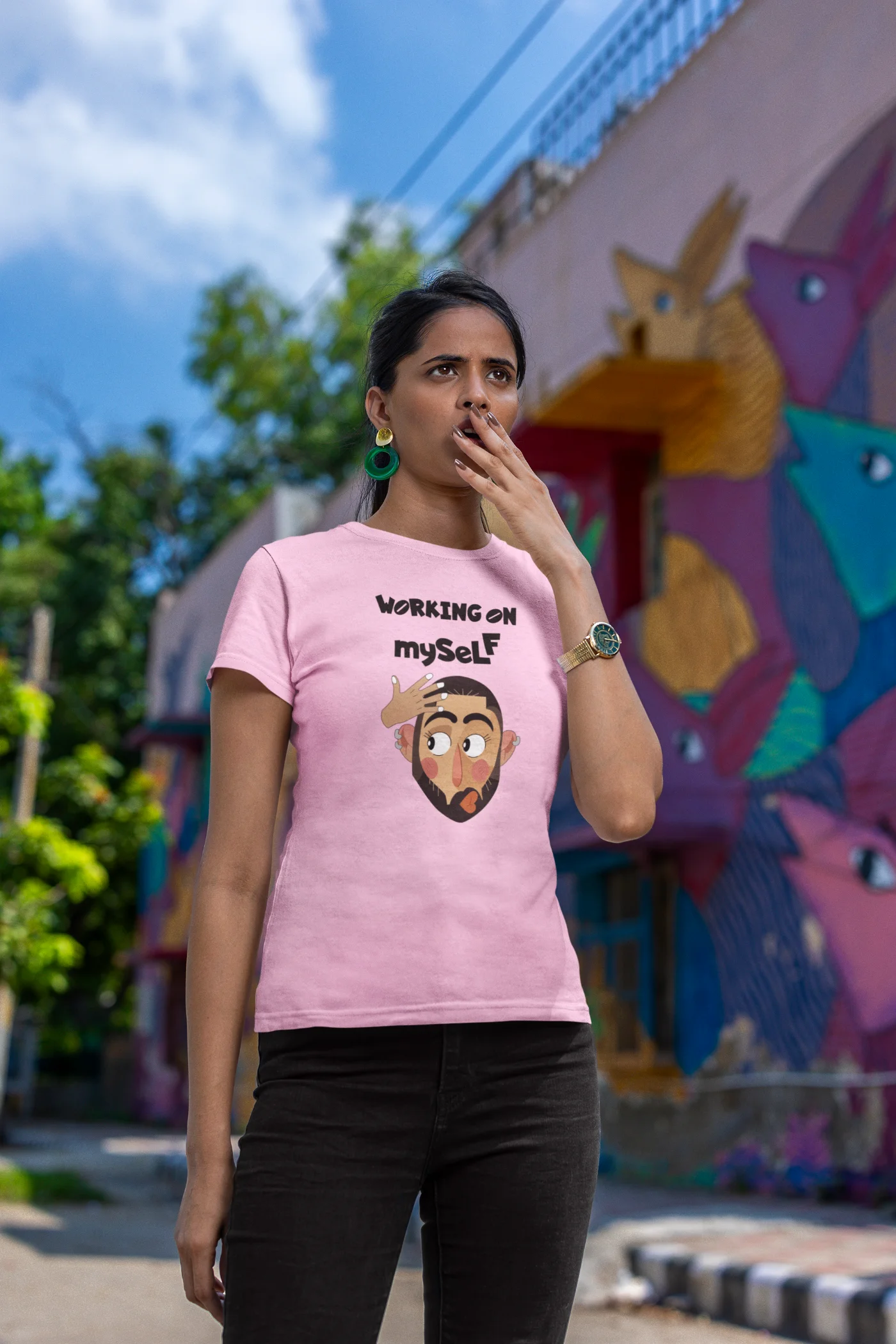 Working on myself T-Shirt
