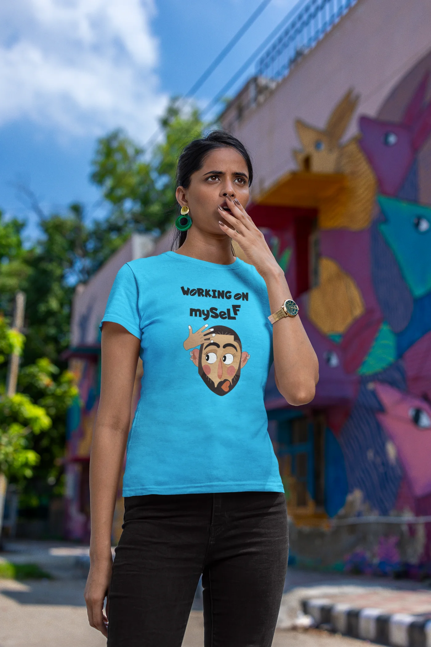 Working on myself T-Shirt