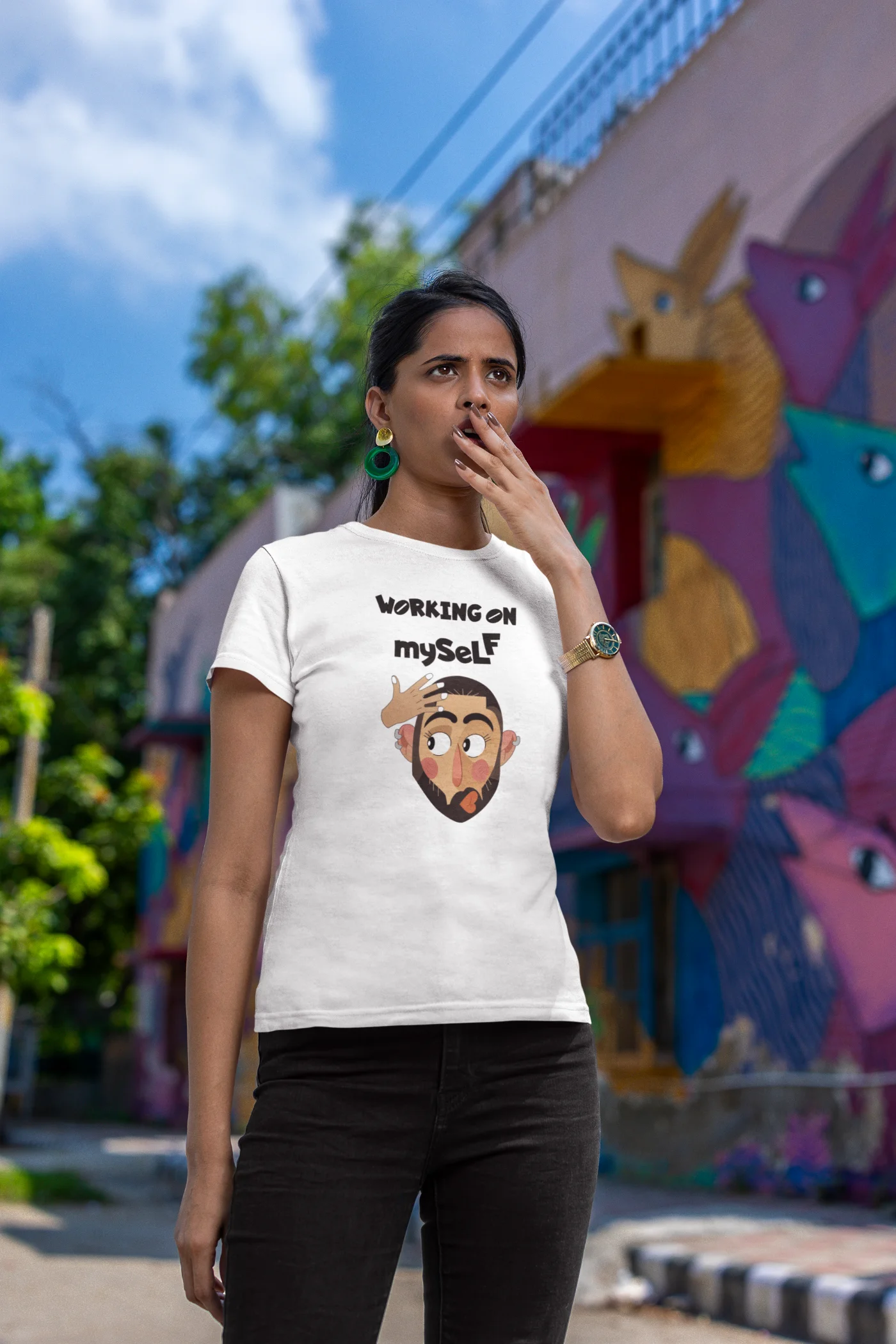 Working on myself T-Shirt