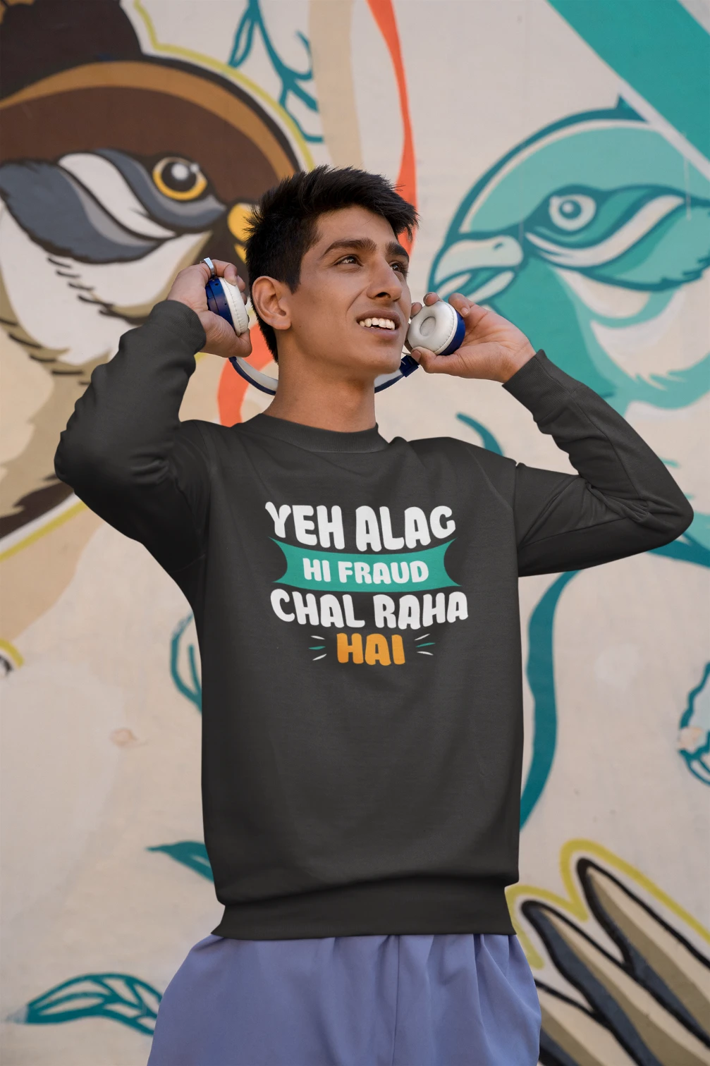 Yeh alag hi fraud chal raha hai Unisex Sweatshirt