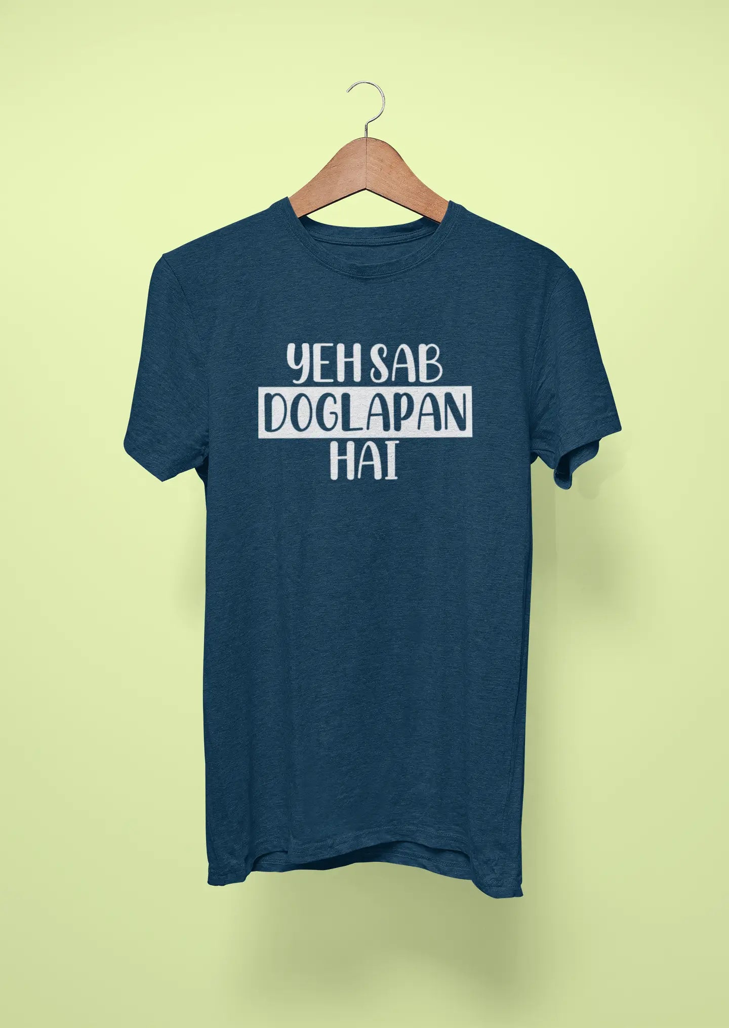 yeh sab doglapan hai navy blue